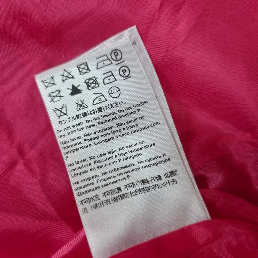 Escada Bergrid Blazer Womens US 12 EU 44 Pink Swarovski Crystal Button NWT - Picture 11 of 13